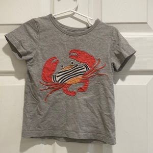 Baby Boden crab tee-shirt